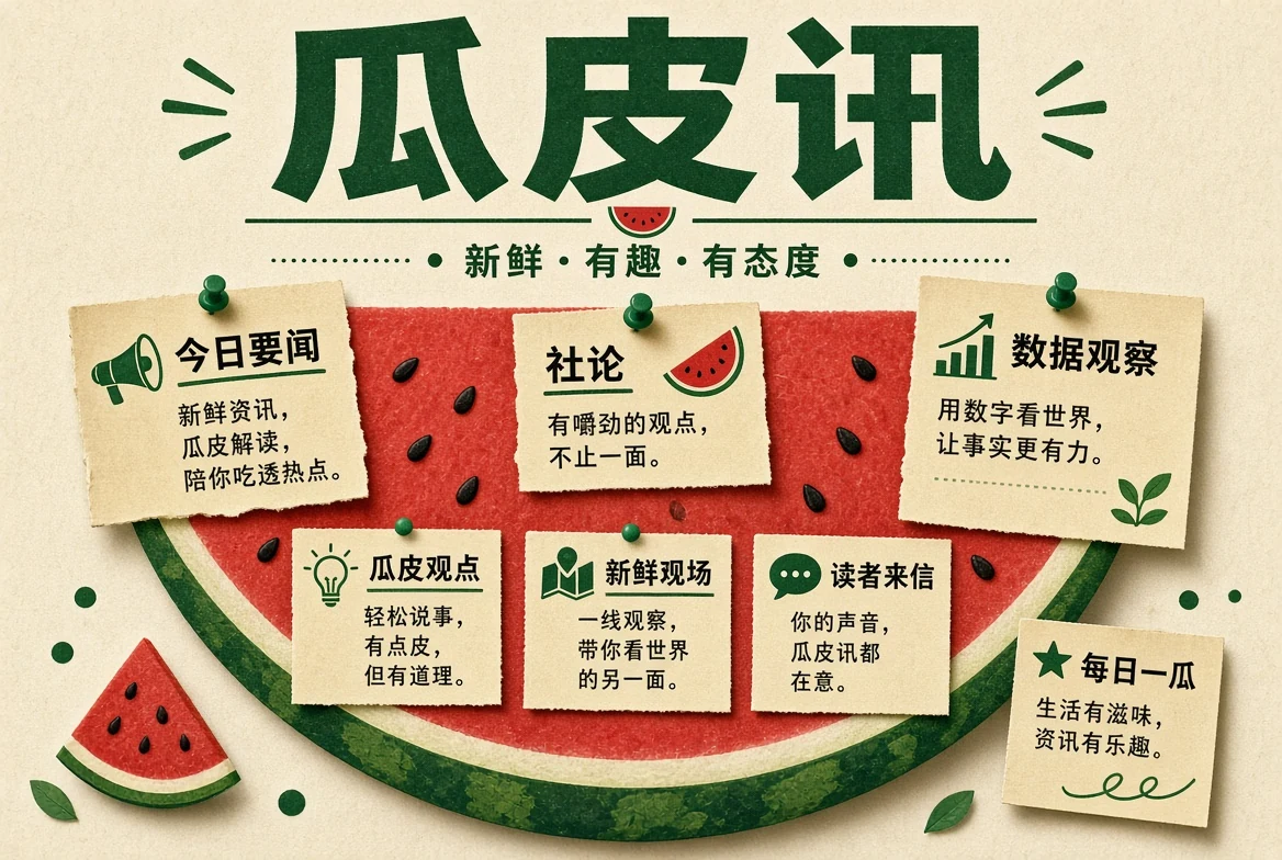 瓜皮讯内容导览